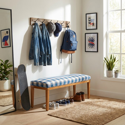 Entryway Upholstered Bench 52.8