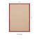 Nannette Handmade Light Beige Berber with Red Cotton Border Area Rug