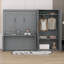 Lit escamotable avec placard Culbreth-580450616