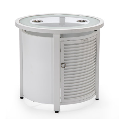 Kliyah 23.6'' Round Aluminum Propane Tank Cover