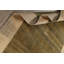 Tapis décoratif beige/brun en laine de conception unique 5 pi 8 po x 8 pi 6 po noué à la main New Age