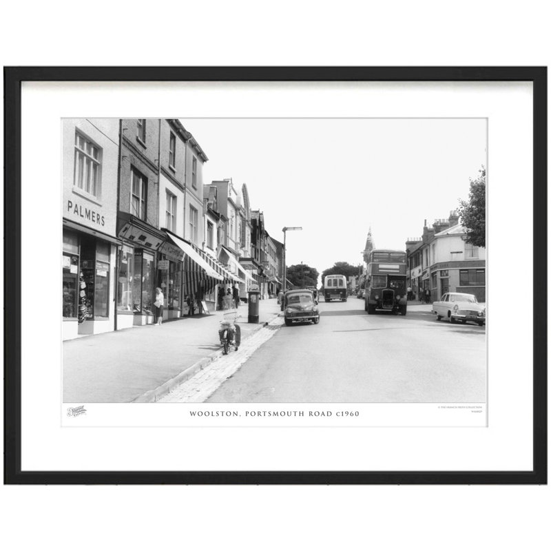 Woolston, Portsmouth Road C1960 by Francis Frith - Single Picture Frame Print, 45cm H x 60cm W x 2.3cm D