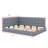 Upholstered Daybed/Sofa Bed Frame-1301673600