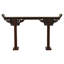 137cm Solid Wood Console Table