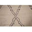 Tapis marocain en laine ivoire All-Over Trellis 8 x 11
