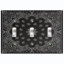 3 - Gang Toggle Light Switch Standard Wall Plate