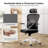 Ergonomic Office Chair, Home Office Desk Chair With Headrest, High Back Computer Chair With Armrests And Adjustable Lumbar Support For Home Office Study Room-1627056093-1627056094