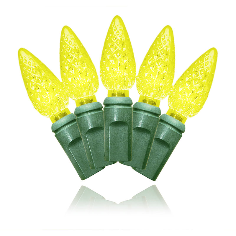 275" C6 String Light, Yellow; Green
