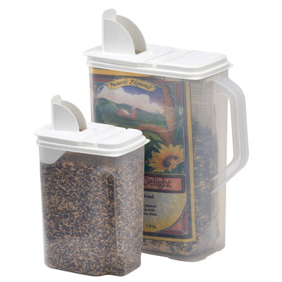 Buddeez 8QT35QT Bird Seed Dispenser Set