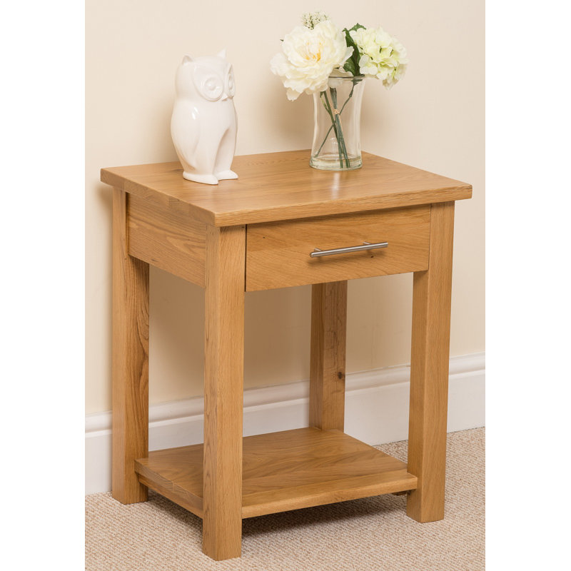 Solid Wood End Table