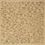 Geometric Area Rug in Light Brown