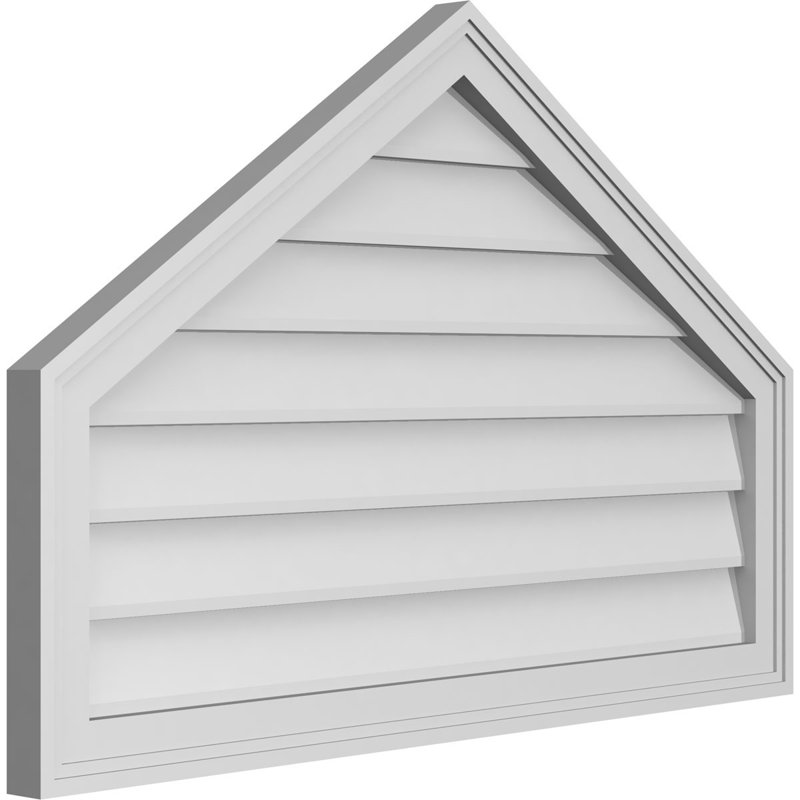 Ventilé à pignon non-fonctionnel Signature, H 20 po x l 38 po x P 1,5 po