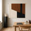 Suspension murale 57 po en macramé Dip-dye