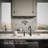 Graze Kitchen Sink Swing Spout Faucet With Sidespray-49294373