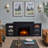 Tracey Grand 83.75'' TV Stand with Fireplace-18369101