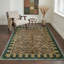 Tapis vert / brun Alissa Zagora-1341003963