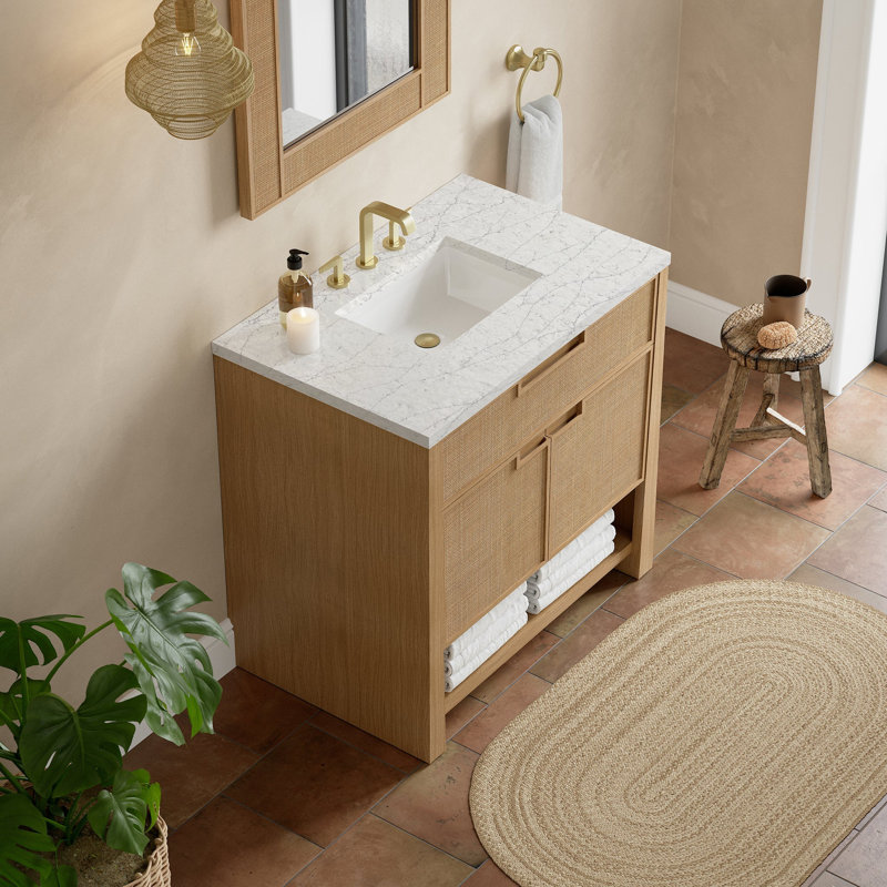 Solene 35.75 in. W Single Bathroom Vanity Base