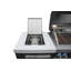 Mont Alpi 6-Burner 90 Degree Black Stainless Steel Island Barbecue Gas Grill + Compact Refrigerator