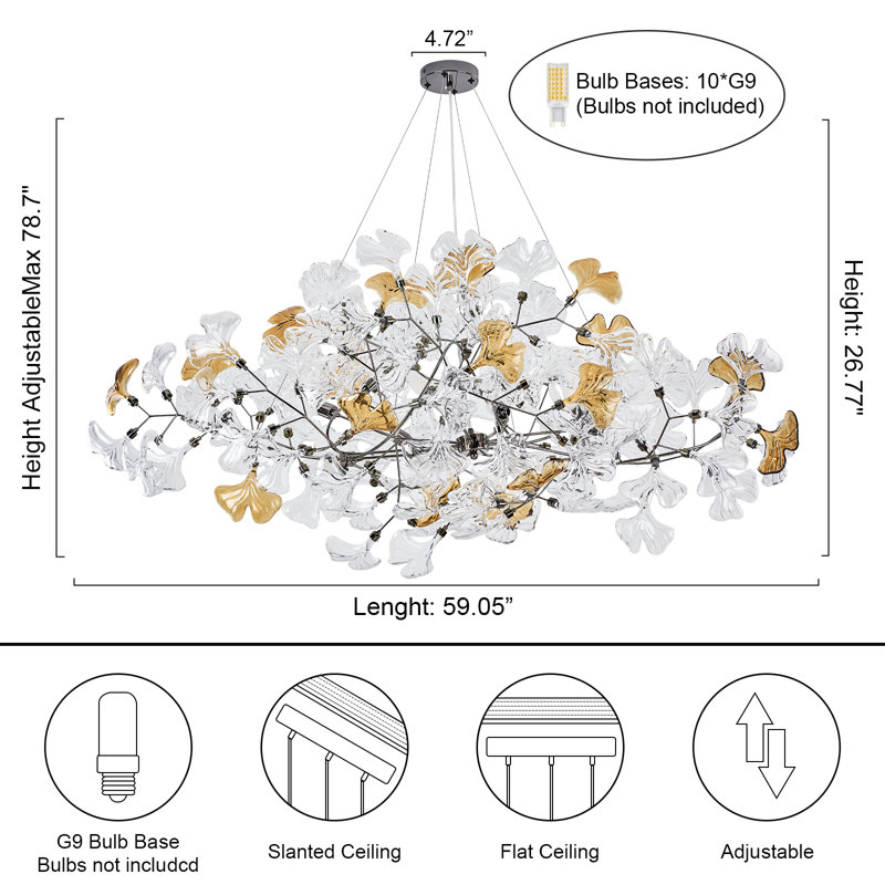 Lustre 10 lumières
