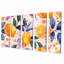 «Yellow Yellow Floral Orange Trees II», ensemble de reproductions d'art mural-1773433066