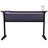 Dragi Gaming Table with USB Port in Black and Red