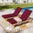 Wynee Outdoor 4'' Chaise Lounge Cushion (1 Pcs)-773941697-804711654