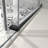 Frameless One Fixed And One Shifted Shower Door, 304 Stainless Steel Large Pulleys With Adjustable Soft Closing Function-112492261