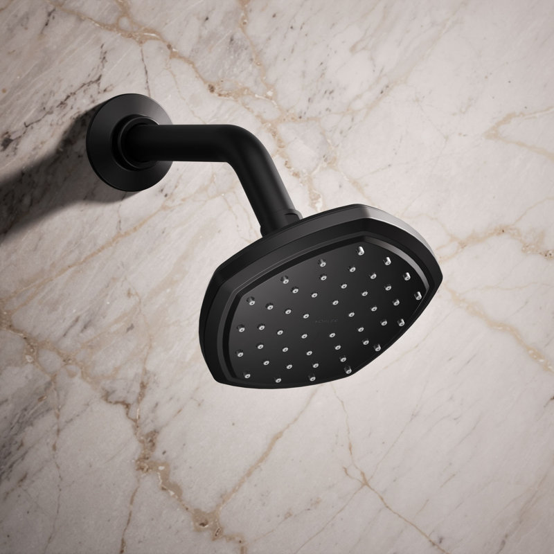 Occasion Single-Function Showerhead, Matte Black