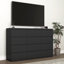 Commode 12 tiroirs double, commode en bois moderne avec grand espace de rangement pour la chambre à coucher-170052683-170052692-170052684