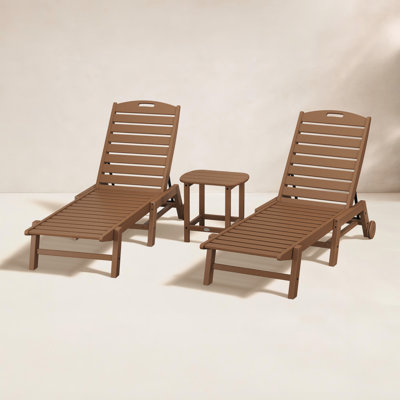 POLYWOOD® Nautical 2-Person Patio Seating Group