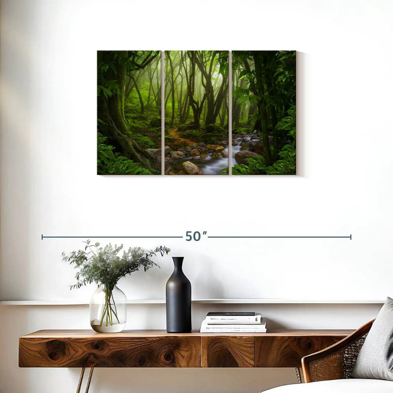 Alvord - forêt tropicale mystique, H 20 po x l 33 po