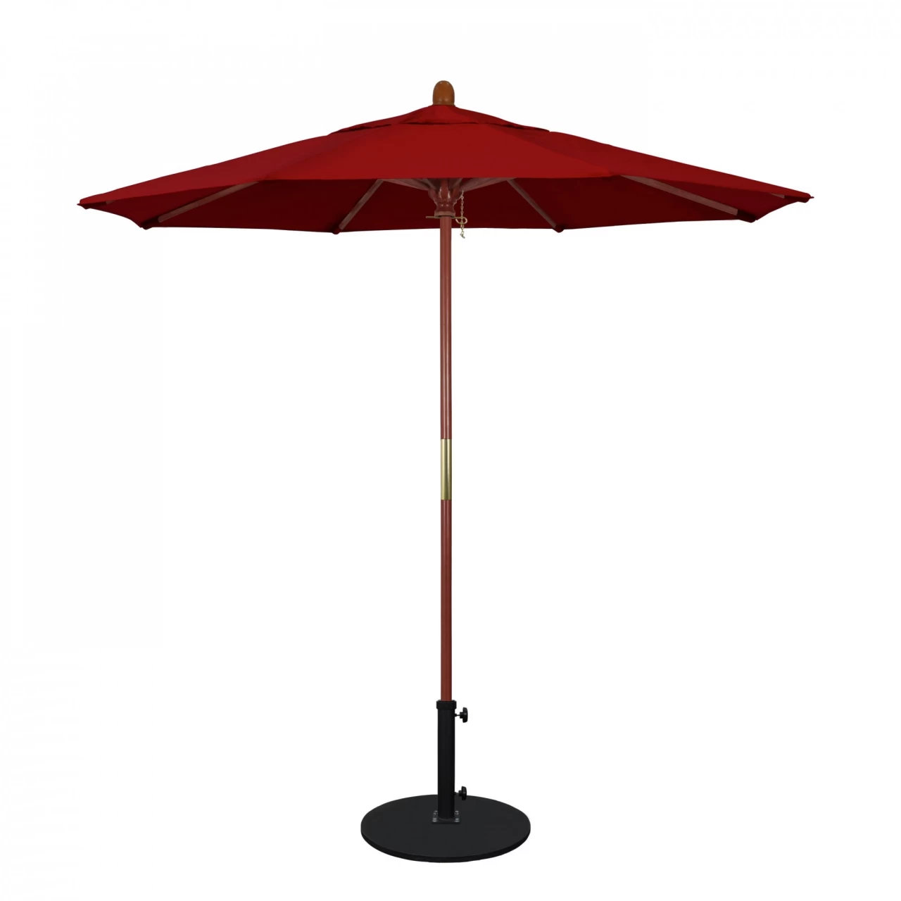 Manford 7.5' Umbrella, Red - Pacifica