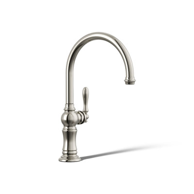 Artifacts® Single-Hole Kitchen Faucet with Swing Spout, Arc Spout Design