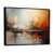 Black Floater Framed