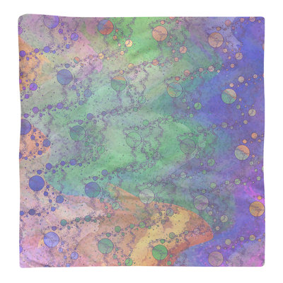 Serviette de coton de planètes stars