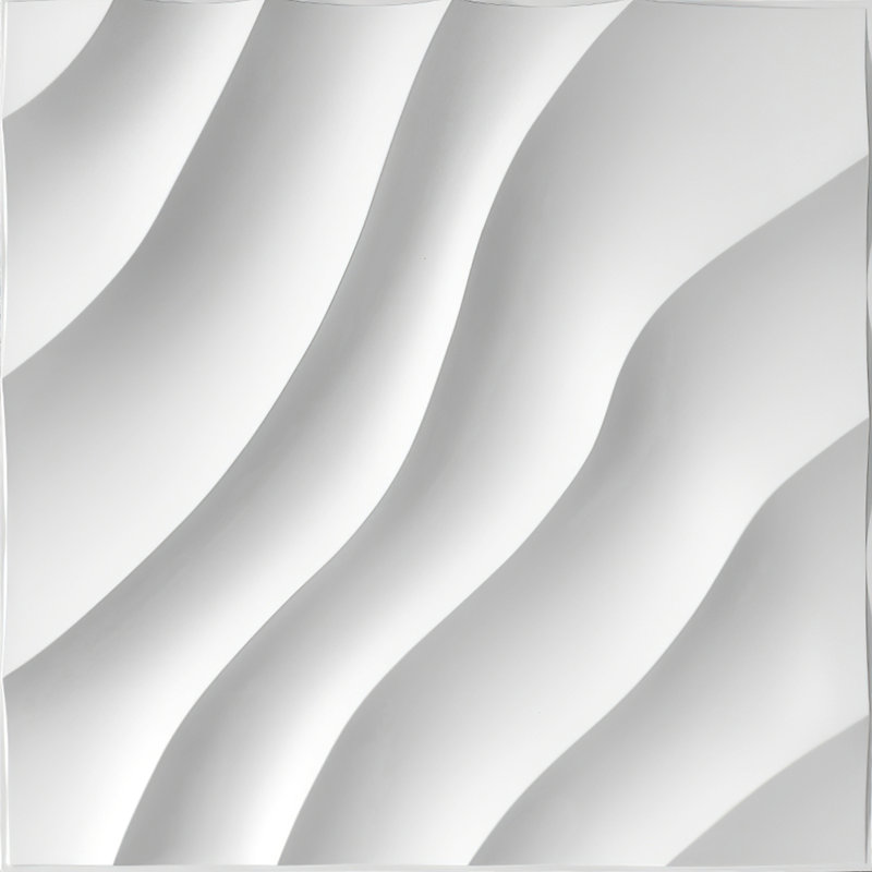 Panneau mural blanc 19,7 po x 19,7 po Falkirk Ross