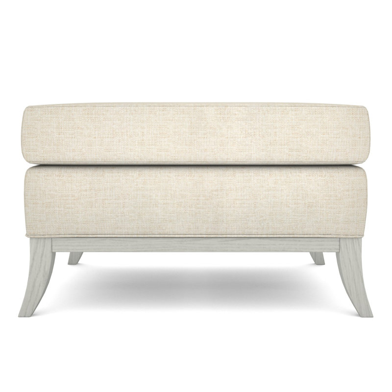 Fisher Ottoman, Tuck Linen, Casa Blanca