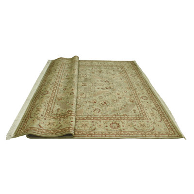 Pak-Persian Claegbor Lt. Green Rug