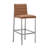 Misa Upholstered Counter Stool with Metal Frame-576239162-576239161