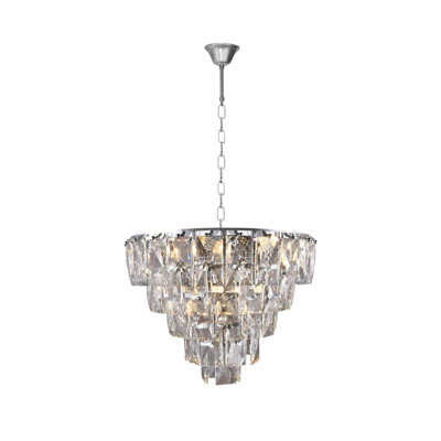 Anyia 6 - Light Crystal Chandelier
