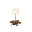 Lampe de table colonne Edison