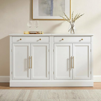 Modern Freestanding Kitchen Pantry With Food Storage
