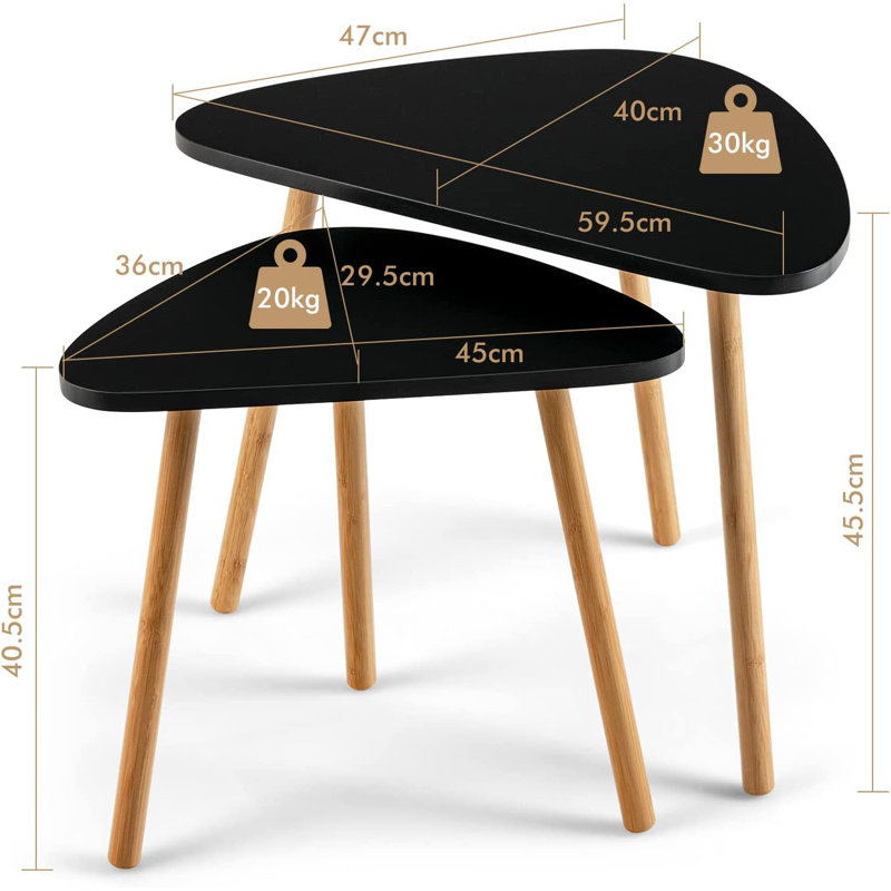Fleischmann Three Leg Coffee Table