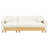 Similicuir beige est en rupture de stock