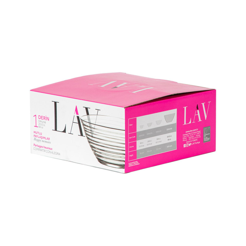 LAV Glass Serving Bowl