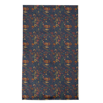 Floral Waffle Tea Towel Kitchen Towel