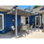 16 pi L 12 pi. Pergola en aluminium avec auvent-81081180
