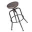 Tabourets de comptoir à hauteur réglable 27-30 po avec cadre en métal Laxton-653354736-685986009