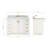Nobe 48'' Solid Wood Single Bathroom Vanity with 0.75'' Carrara Marble Top-362971078-397268575-398803230