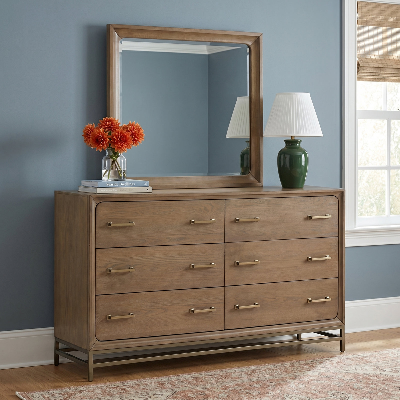 Aviana 64" Oak Double Dresser